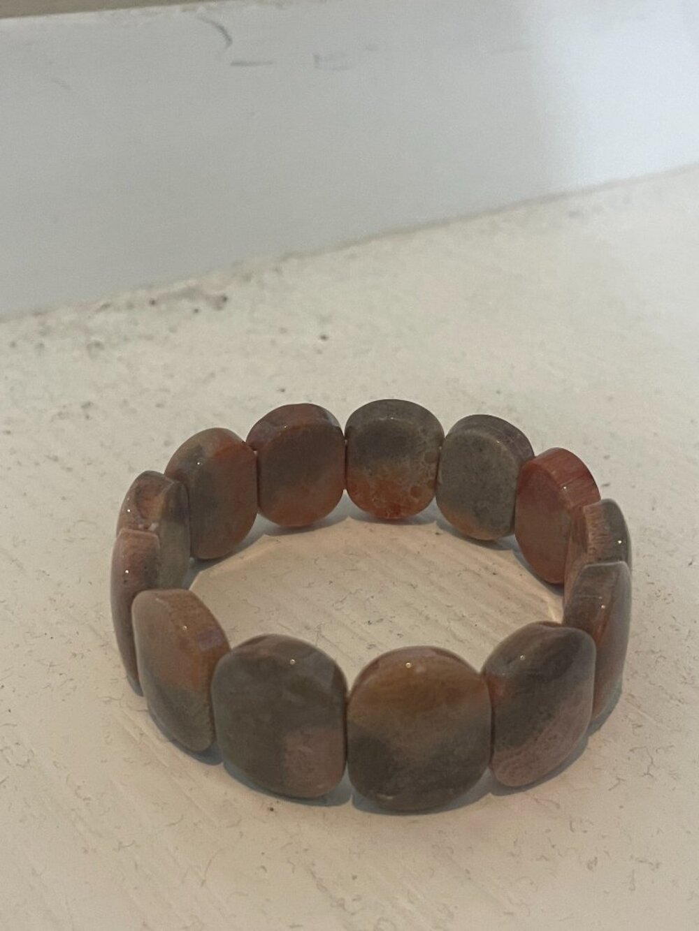 Natural Coral Stone Bracelet